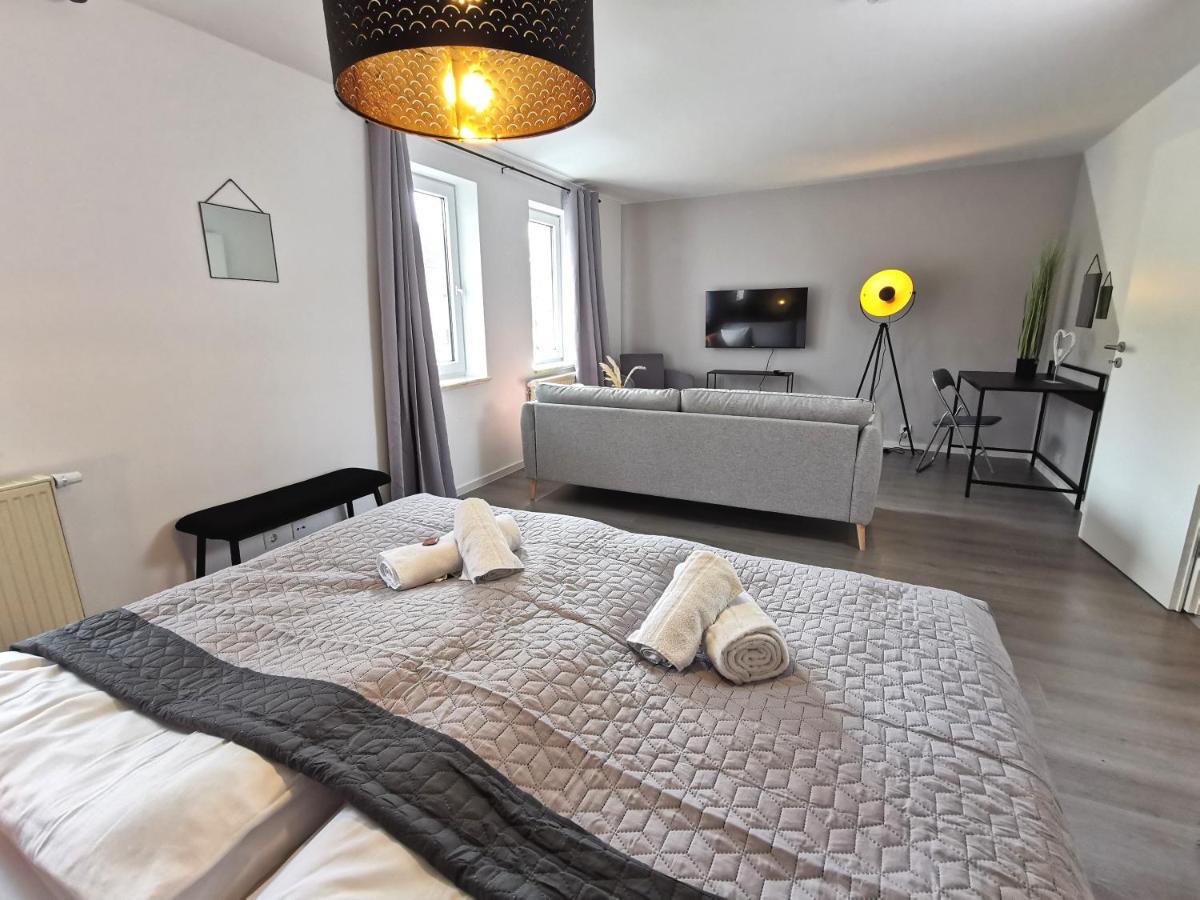 Bohnapartments Suedpark - Naehe Steigerwaldstadion - Gratis Parkplatz - Wlan - Vollausstattung 埃尔福特 外观 照片
